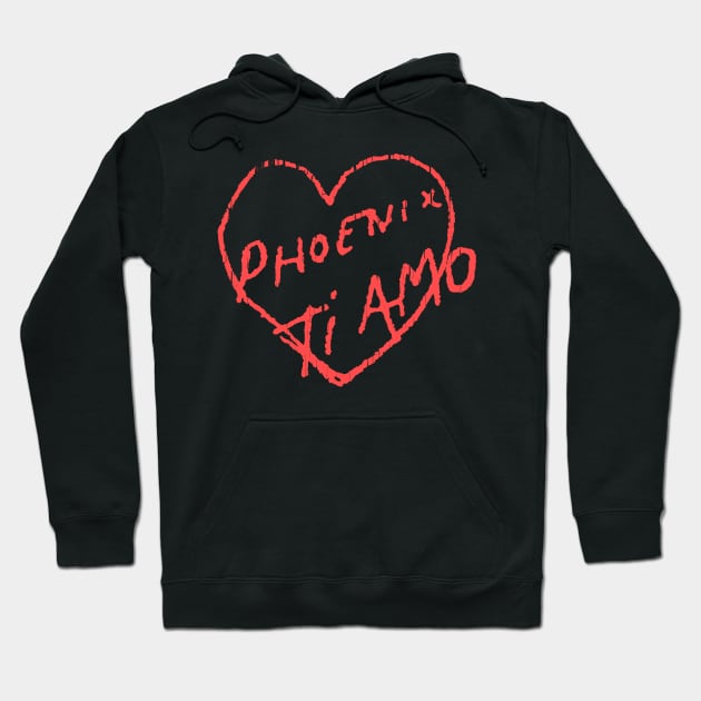 Love Ti Amo Hoodie by PIKASOAN